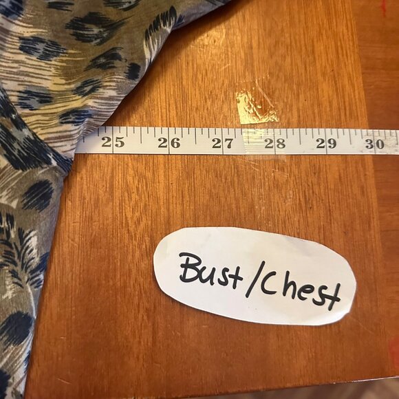 Vintage 90s EVR Leopard Print Jacket With Elastic Cuffs & Hem Size Large - Picture 4 of 6